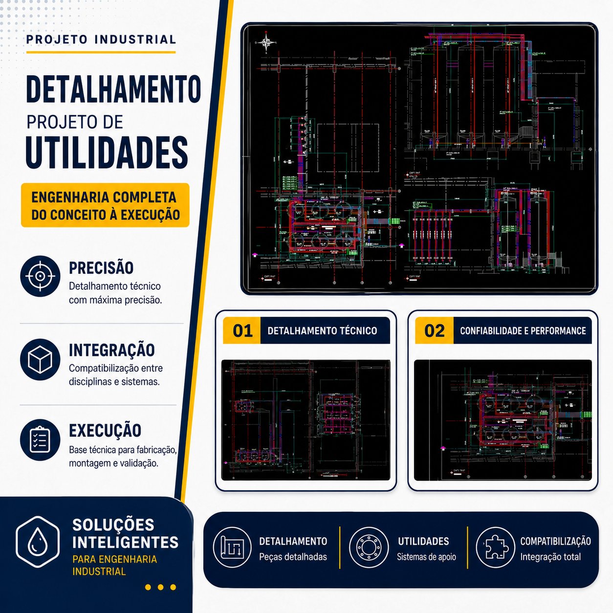 Detalhamento e Projeto de Utilidades